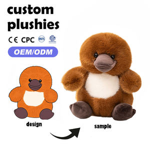 ของเล่นผ้ากำมะหยี่รูปตุ่นปากเป็ดหมอนนอนของเล่นรูปสัตว์ของขวัญวันเกิดสำหรับเด็กทารก - Product Image 1