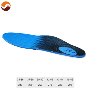 Semelles de chaussures de sport unisexes pour soulager la fasciite plantaire - Soutien de la voûte plantaire, absorption des chocs, design orthopédique, semelles en éponge - Product Image 4