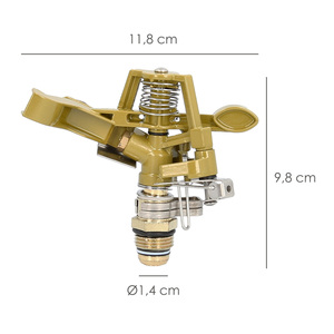 Sector <b>Irrigation</b> <b>Sprinkler</b> with 1/2" Outlet, Made of Zinc - Product Image 2