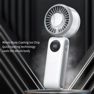 Ventilador portátil de lujo de alta velocidad, recargable por USB, plegable, mini ventilador con función de enfriamiento. - Product Image 3