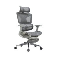 Chaise de bureau ergonomique pivotante en maille respirante pour la maison et le bureau – Offre spéciale