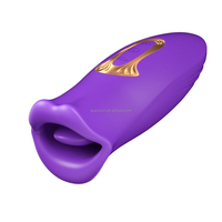 Maßgefertigter Mund-Zungen-Vibrator Oralsex-Simulator Brustwarzen- und Klitoris-Stimulator Masturbations-Massagegerät Erwachsenen-Sexspielzeug