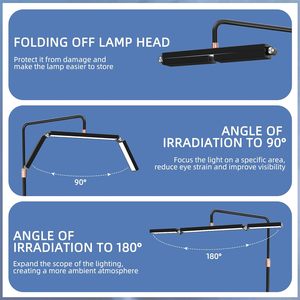 <span class=keywords><strong>Lampe</strong></span> demi-lune LED HD-M9X noire, blanche, <span class=keywords><strong>rose</strong></span>, professionnelle, avec <span class=keywords><strong>pince</strong></span> pour téléphone, pour extension de cils - Product Image 3
