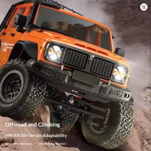 Nouveau véhicule télécommandé tout-terrain 4 roues MN-300 1/12 entièrement proportionnel 2.4G, modèle de véhicule télécommandé tout-terrain - Product Image 3