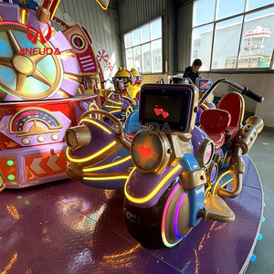 Nuevo Diseño de Atracciones para Parques de Diversiones, Fabricante de Juegos Familiares, Juegos de Motocicletas Whirlwind en Venta - Product Image 1