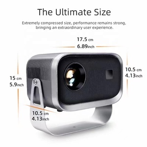 Proyector Portátil <span class=keywords><strong>de</strong></span> Tiro Corto Auto Focus Popular Beamer K6 con Conexión Inalámbrica WiFi 5G, 160 ANSI Lúmenes, 4K HD, Android 14 - Product Image 2