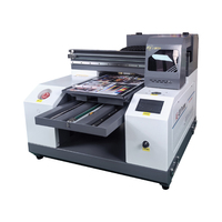 Printer Flatbed Inkjet UV XP600 Otomatis Penuh A3 Baru dengan 2 Head Kecepatan Tinggi untuk Pencetakan Akrilik, Kayu, Logam, Kulit & Label