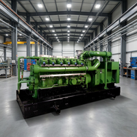 Dynamischer 500kW Hochofen-Gasgenerator mit 36% Effizienz, Wasserkühlsystem, 24V DC Elektrostart