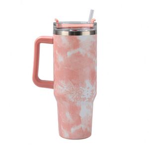 Maxfree Creative New 40oz Car Cup 304 Stainless Steel Insulated Cup, Large Capacity with Handle, Ice Cream Cup - Product Image 3