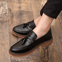 Zapatos Oxford Formales de Negocios Cómodos de Estilo Británico 2026, Zapatos de Vestir de Cuero PU para Hombre