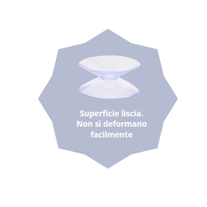 Ventose doppie trasparenti, 72 pezzi, mini, per vetri, finestre in plastica, specchi, senza foratura, fissaggio sicuro - Product Image 5