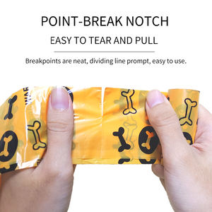 Özel Logo toptan tedarikçiler sıcak satış çevre dostu Compostable atık çöp torbası Pet köpek kaka torbası - Product Image 2