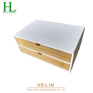 <span class=keywords><strong>Organisateur</strong></span> <span class=keywords><strong>de</strong></span> <span class=keywords><strong>bureau</strong></span> en bambou rectangulaire personnalisé, boîte à dossiers, finition laquée, multifonctionnel, grande capacité, origine Fujian, modèle H-0325 - Product Image 6