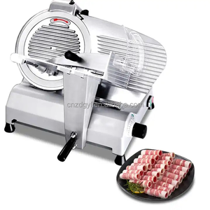 Elegante Affettatrice per Carne Mini da 10 Pollici in Cromo per Uso Domestico con Design Raffinato Stile Bucarest - Product Image 3