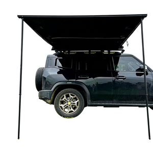 Toldo de Coche de Doble Capa de Tela Oxford 420D con Amortiguador de Gas de 420 Newtons, Impermeable de 3000 mm para Acampar al Aire Libre - Product Image 6