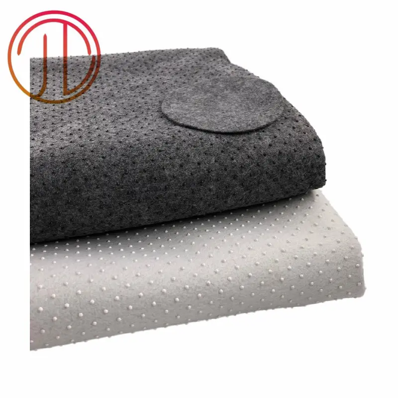 Fast delivery Anti slip non woven fabric carpet backing prayer mat underlay anti-slip dots fabric