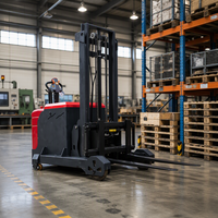 Stacker Crane Industri, Penumpuk Pallet Otomatis, Stacker Crane Berpemandu Rel Gudang, Stacker Crane Otomatis untuk Gudang ASRS