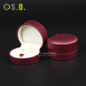 Boîtes d'emballage pour bijoux en cuir PU de qualité supérieure personnalisées en or pour collier, bracelet, bague, boucles d'oreilles, boîte à bijoux - Product Image 6