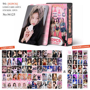 Nouvelles cartes Lomo double face Kpop BP, marchandises de groupe, autocollants de scrapbooking DIY, collection d'idoles, cartes décoratives haute définition - Product Image 4