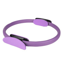 Anneau de Pilates de la Youth Sports Foundation pour une croissance sûre, un soutien de la posture et un développement athlétique, en fibre de verre violette durable, équipement de yoga
