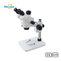REHAZE Digital Optical Stereo Microscope Trinocular 10x Eyepiece 1080p HD LED Display Auto Focus IP53