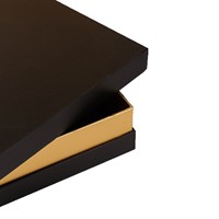 Caixa de Embalagem Ecológica de Papelão Rígido Personalizada com Tampa Removível, Feita de Materiais Reciclados, Personalizável para Uso em Porta-Retratos e Presentes