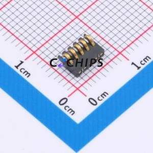 GT-BTP12705-0170B-013A Blade/Spring Contact Battery Connector SMD,P=1.27mm Connector Spring Contact Type 1.27mm 5P Vertical - Product Image 1