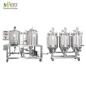 MICET 50L 60L 100L 150L <span class=keywords><strong>Mini</strong></span> <span class=keywords><strong>cerveza</strong></span> máquina de cervecería casera Kit de elaboración de <span class=keywords><strong>cerveza</strong></span> fermentación de <span class=keywords><strong>cerveza</strong></span> sistema completo de cervecería todo en uno - Product Image 1