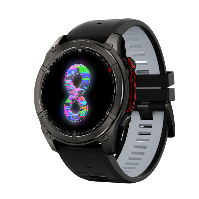 F8 Pro Smart Watch 1.43'' AMOLED Call 5ATM Waterproof Outdoor Sport Watch Heart Rate Blood Pressure