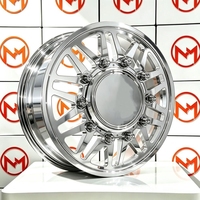 Jantes en alliage Maxtera forgées sur mesure style DDC Aftermath pour pick-up Ford F-350 Dually, RAM 3500, GMC Sierra 3500HD
