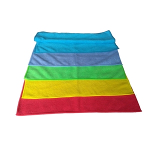 Chiffons de nettoyage en microfibre colorés en gros, serviettes en microfibre 40 cm, lingettes personnalisées pour voitures, mouchoirs - Product Image 4