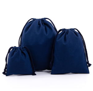 Bolsas de Tela de Algodón Ecológicas con Cordón y Logotipo Impreso, Tamaño Personalizado - Product Image 6