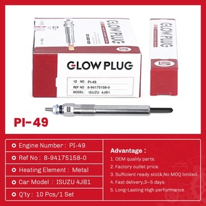 High Quality Auto Parts Manufacturer <strong>Glow</strong> <strong>Plug</strong> PI-49 8-94175158-0 <strong>Glow</strong> <strong>Plug</strong> for ISUZU - Product Image 4