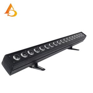 Barre de projecteur mural DMX à changement de couleur, 18 x 18 W, à succès commercial - Product Image 1