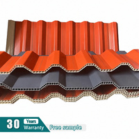 Tôle ondulée ASA PVC de haute qualité, facile à installer, anti-UV, coupe-vent, isolation acoustique, pour hôtel