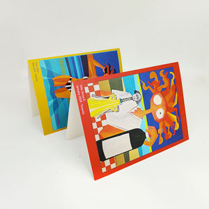 Tarjetas de Felicitación Personalizadas con Papel Dorado, Logotipo Impreso Personalizado, Inserciones de Papel para <span class=keywords><strong>Feliz</strong></span> Cumpleaños y Agradecimiento - Product Image 3