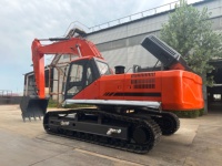 Grande pelle sur chenilles chinoise, excavatrice hydraulique durable pour l'exploitation minière et la construction avec marteau brise-roche