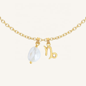 Odiac-pendiente ersonalizado con oroscopio, 18K old. - Product Image 6