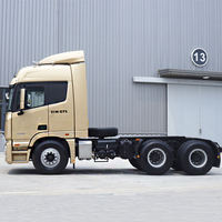 Camion tracteur d'occasion Foton Auman 6x4 Diesel Euro 5 avec moteur Cummins, suspension pneumatique, conduite à gauche, à vendre