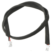 Câble électronique personnalisé avec connecteur adaptateur JST XH 3 broches, faisceau de câbles en alliage d'aluminium, isolation en PVC, 400 mm