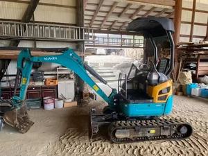 Mini-excavatrice hydraulique sur chenilles d'occasion de 1,8 tonne, d'origine japonaise, pour U17, avec moteur et boîte de vitesses - Product Image 6