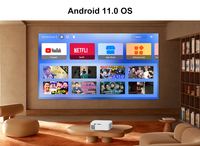 Projecteur portable ultra-mini L9W Full HD 1080P Android 11 avec 2 Go de RAM LED pour Home Cinéma - Stock local