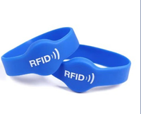 Pulsera de Silicona de Alta Calidad con Impresión Personalizada, RFID NFC de 13.56Mhz, para Compartir en Redes Sociales