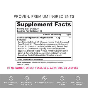 Artırın sızdırmazlık ücretsiz örnek kadın Pueraria kapsül kaldırma ve Firm Up meme büyütme hapları - Product Image 5