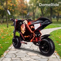 Trottinette électrique pour adultes DomeRide ToursorM10 - Moteur sans balais 10000W, batterie au lithium 72V, commande vocale par application, autonomie de 60-80 km, charge maximale de 200 kg