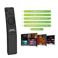 Remote Kontrol Suara untuk Samsung Smart TV QLED dan Penggunaan Universal Buatan China Termasuk Kemasan