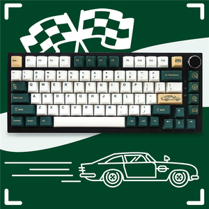 New GMK CYL British <strong>Racing</strong> R2 Keycaps Pbt 130 Keys Dye-Sublimation Cherry Profile for 87/104/108 Mx Switch Mechanical <strong>Keyboard</strong> - Product Image 1