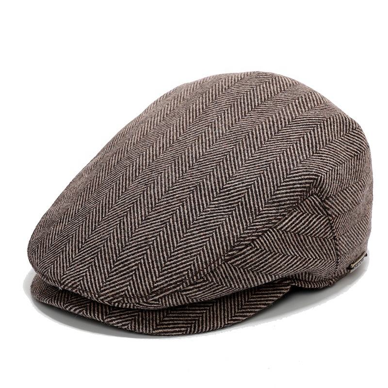 Wholesale Classic Tweed Scally Closed Flat Cap Irish Gatsby