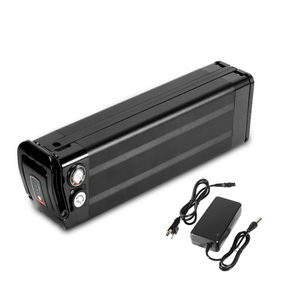 E-bisiklet Bataryası 24V 36V 48V S009 10-25Ah Plastik Gümüş Balık Arka Bagaj E-Bisiklet Bataryası 15A 20A 25A BMS Lityum Paket - Product Image 1