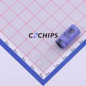 Condensateur électrolytique en aluminium à montage traversant ECE2GM150G20OTPO, composant à montage traversant (THT), D10xL20mm 15uF 20% 400V 5mm - Product Image 1